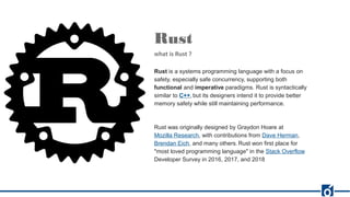 Rust Primer | PPT