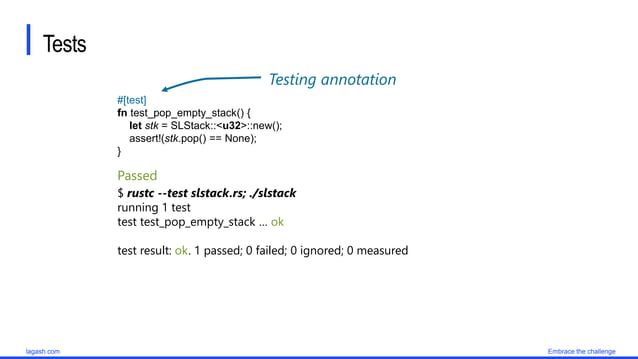 Introduction to Rust language programming | PPTX | Programming ...