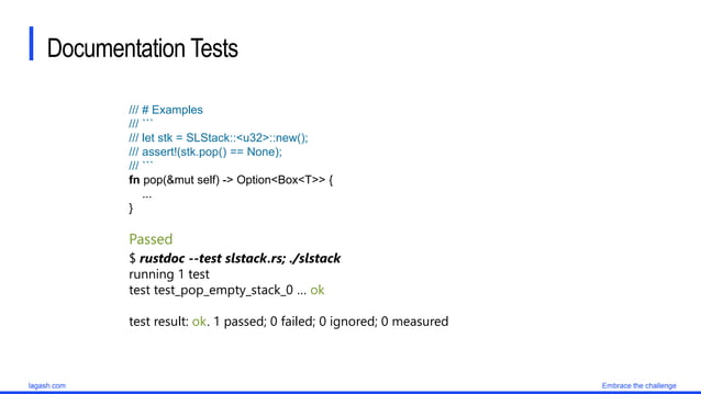 Introduction to Rust language programming | PPT