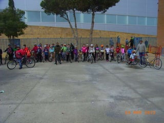 Ruta ciclista alumnos/as del C.E.I.P. Federíco García Lorca