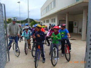 Ruta ciclista alumnos/as del C.E.I.P. Federíco García Lorca