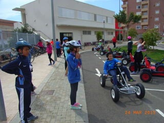 Ruta ciclista alumnos/as del C.E.I.P. Federíco García Lorca