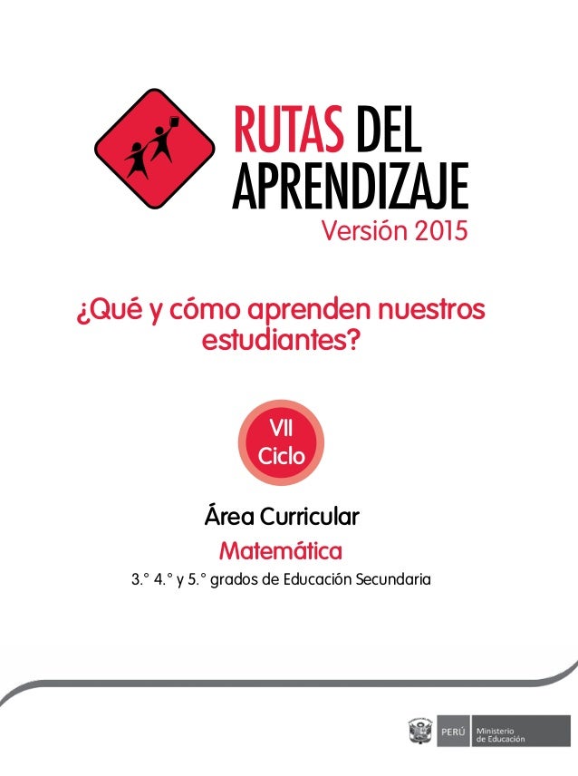 Descargar Las Rutas De Aprendizaje 2015 | ruta de aprendizaje 2015 matematica vii Descargar Las Rutas De Aprendizaje 2015 | ruta de aprendizaje 2015 matematica vii