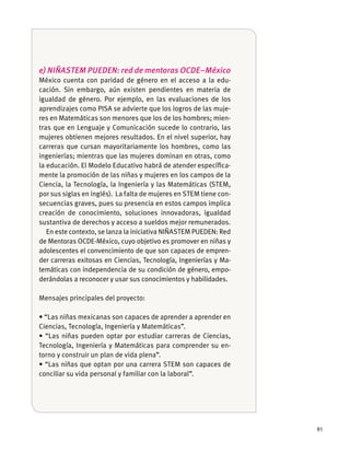 91
e) NIÑASTEM PUEDEN: red de mentoras OCDE–México
-
-
-
-
-
-
-
-
-
 