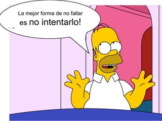 La mejor forma de no fallar
     es no     intentarlo!




ivera@igt.cl                     Iván Vera – Abril de 2009   47
 