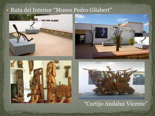  Ruta del Interior “Museo Pedro Gilabert”




                              “Cortijo Andaluz Vicente”
 
