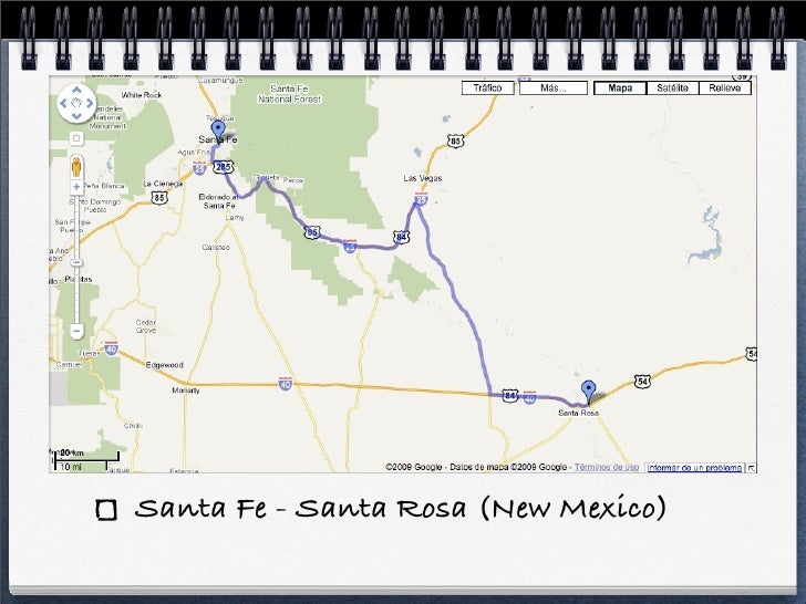 Ruta Final Route 66 (Santa Fe Amarillo Santa Fe)