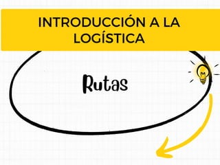 INTRODUCCIÓN A LA
LOGÍSTICA
 