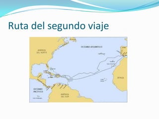 Ruta del segundo viaje

 