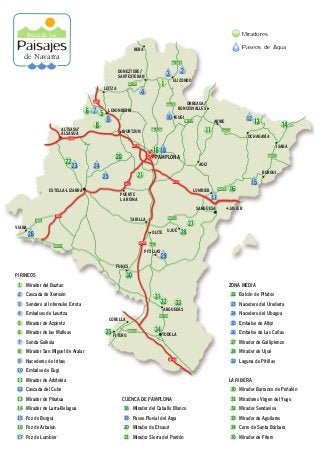 29  Rutas  Paisajes Navarra  Mapa con Rutas  Visitas Gratuitas, #TurismoNavarra  #TurismoRural #RurismoEstella  #NavarraNaturalmente