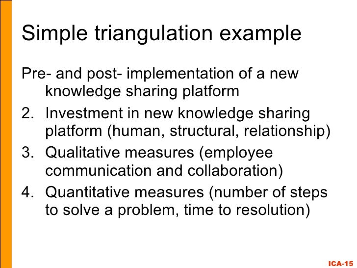 Triangulation: Using Accounting Data to Measure Intangibles