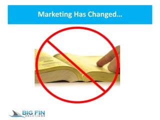 Marketing Has Changed…
 
