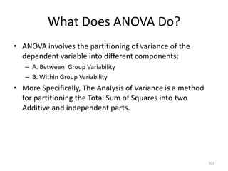 Formulate the null and alternative hypotheses.

 a. NULL HYPOTHESIS (H0): H0 specifies a value for the population parameter
    against which the sample statistic is tested. H0 always includes an
    equality.



b. ALTERNATIVE HYPOTHESIS (Ha): Ha specifies a competing value for the
   population parameter.
   Ha is formulated to reflect the proposition the researcher wants to verify.
   Ha always includes a non-equality that is mutually exclusive of H0.
   Ha is set up for either a 1-tailed test or a 2-tailed test.
 
