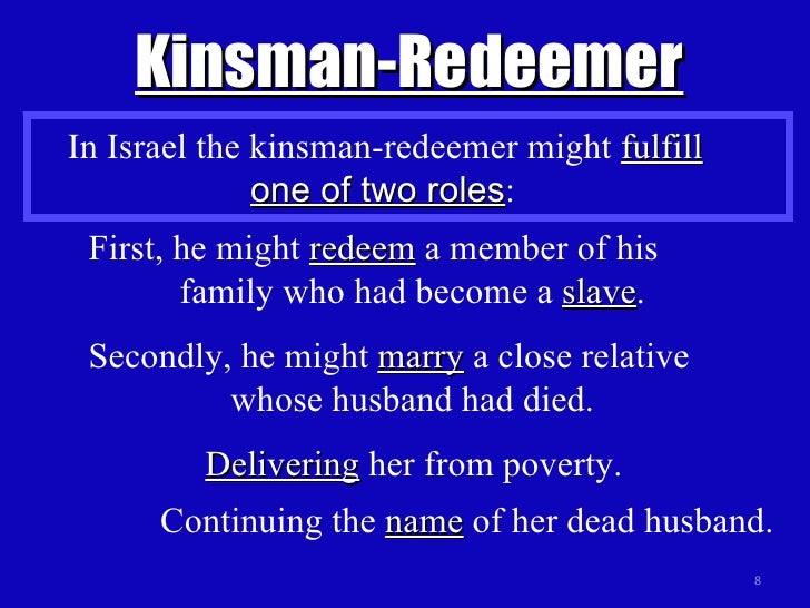 Ruth 2c KinsmanRedeemer