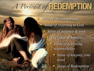 Redemption Ruth Ruth, A Portrait of Redemption | PDF