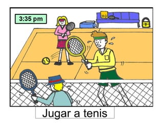 Jugar a tenis

 