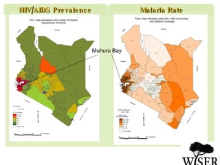 Malaria Rate HIV/AIDS Prevalence Muhuru Bay 