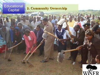 2. Community Ownership Educational Capital 