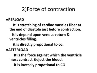 cardiac physiology | PPTX