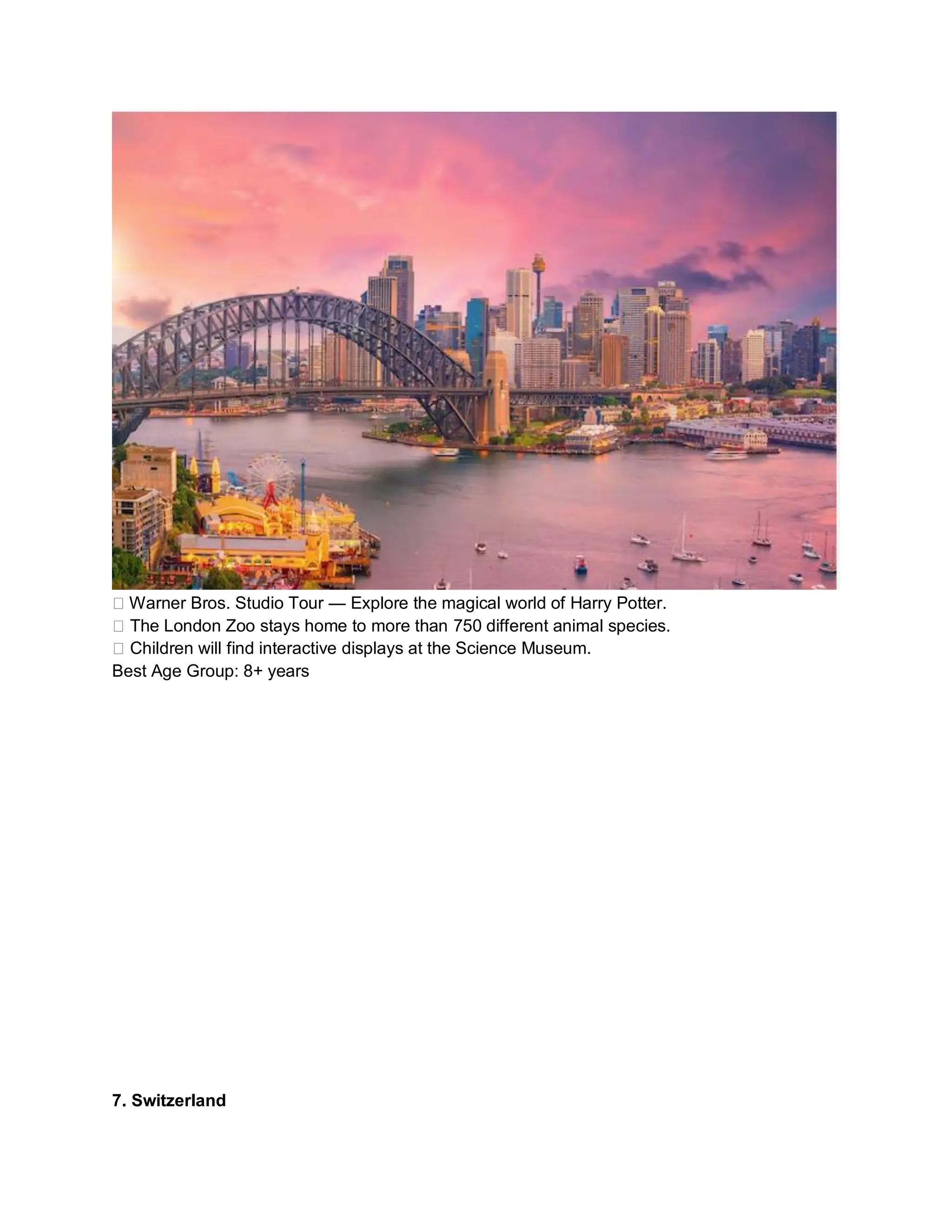 Best Summer Vacation Destinations for Kids: International & Domestic ...