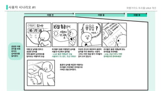 사용자 시나리오 #1 여행가이드 트리플 UXUI 개선
 