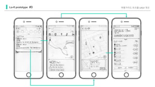 Lo-fi prototype #3 여행가이드 트리플 UXUI 개선
 