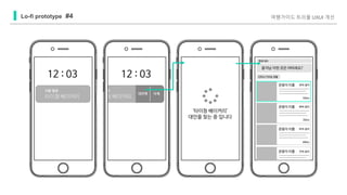 Lo-fi prototype #4 여행가이드 트리플 UXUI 개선
 