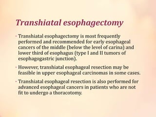 Esopageal cancer , | PPT