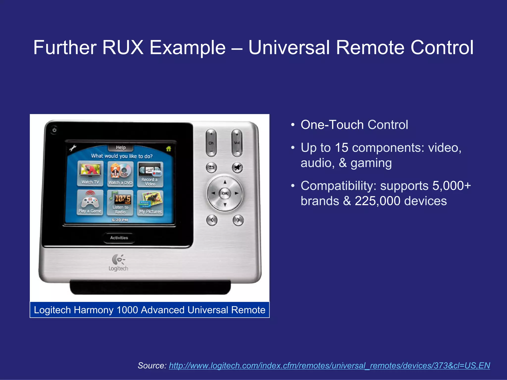 Restful User Experience
