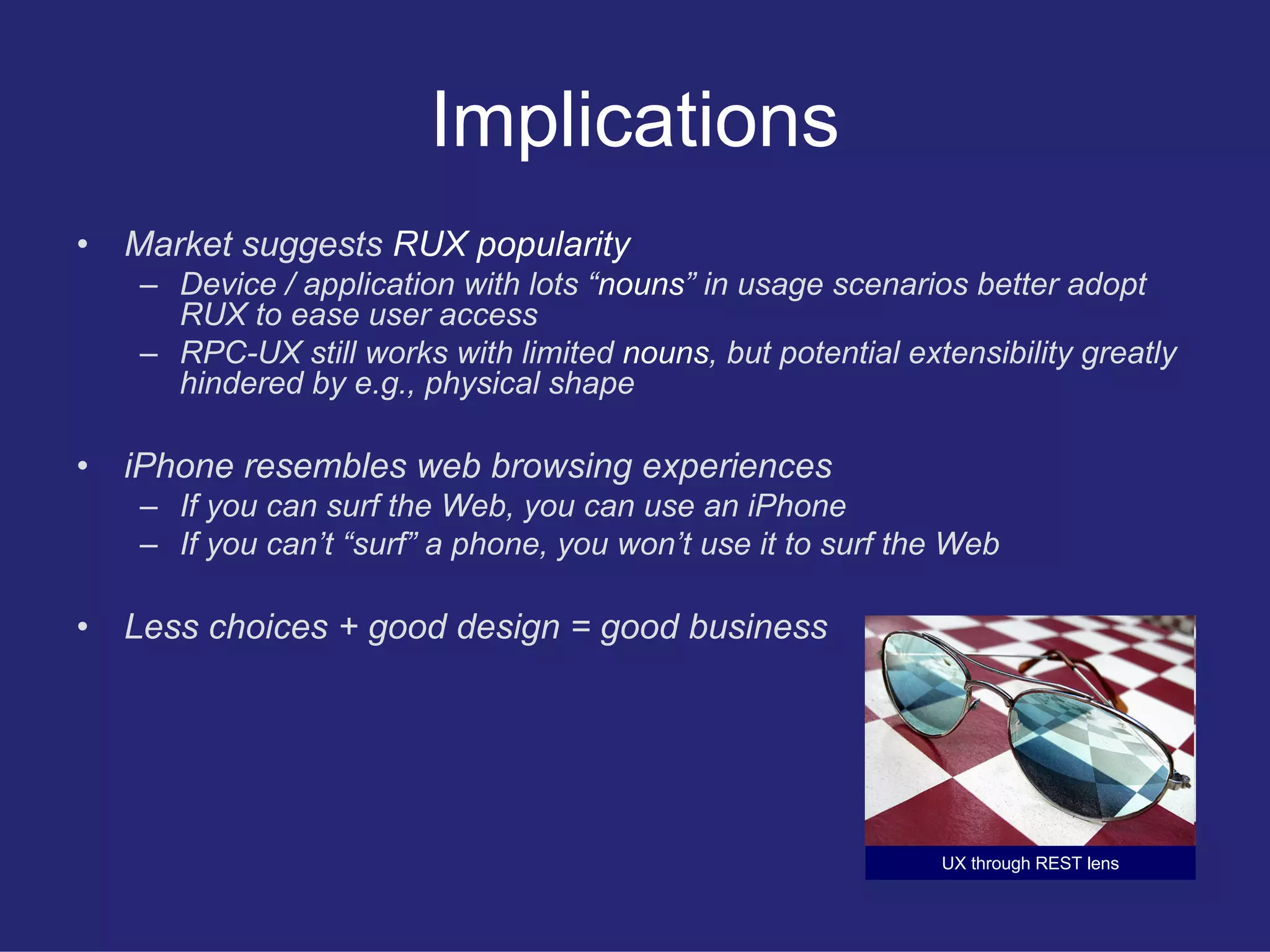 Restful User Experience