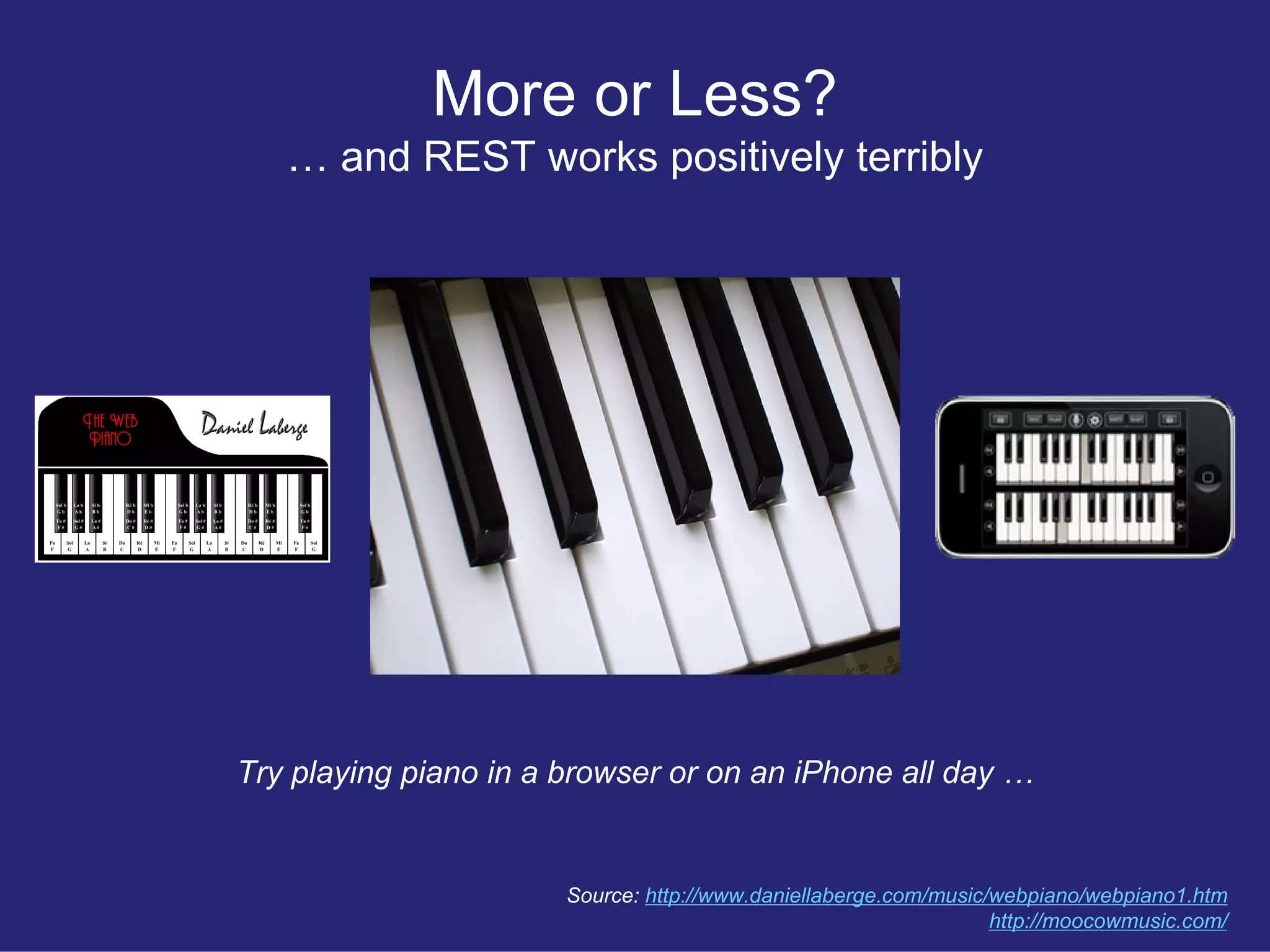 Restful User Experience