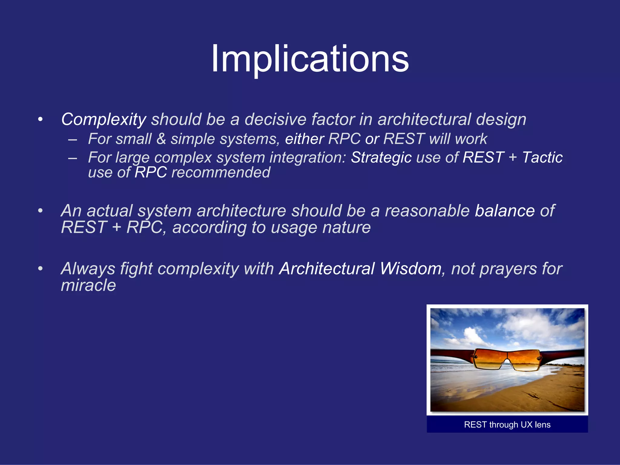 Restful User Experience