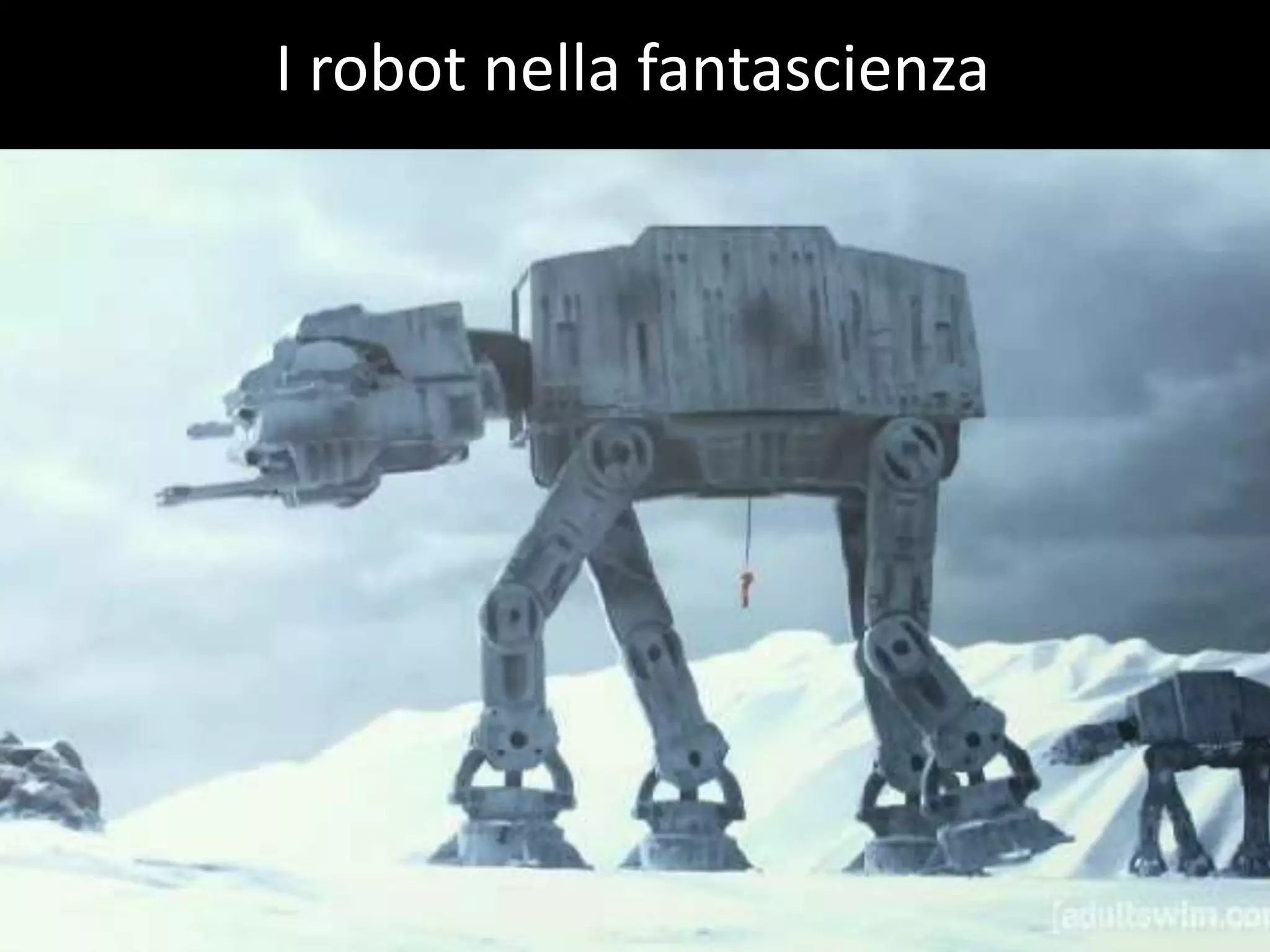 I robot nella fantascienza
 