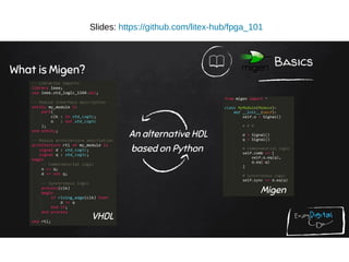 Slides: https://github.com/litex-hub/fpga_101
 