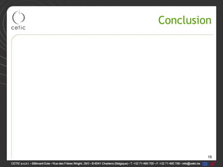 Conclusion




         16
 