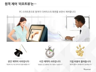 리모트뷰(RemoteView) 원격 제어 소개 | PPT