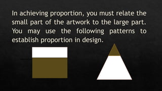 Comprehensive Guide to Principles of Design in Visual Art | PPTX