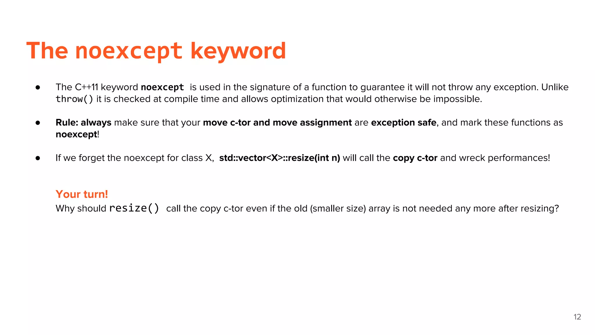 C++11: Rvalue References, Move Semantics, Perfect Forwarding | PDF ...