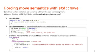 C++11: Rvalue References, Move Semantics, Perfect Forwarding | PDF