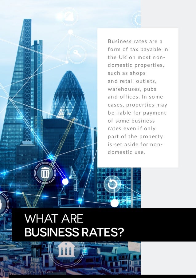 What are business rates 