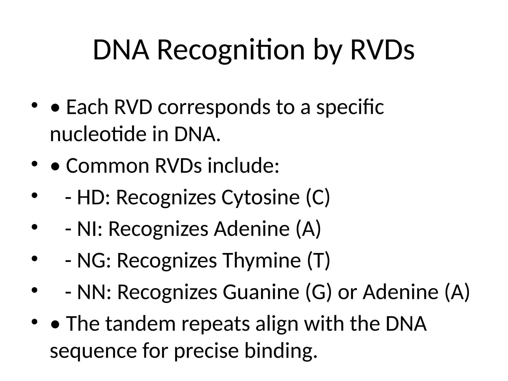 What Is Rvd RVD_and_TALENs_Presentation repeat variable diresidue.pptx