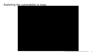 How to obtain 100 Facebook accounts per day through internet searches 20
Exploiting the vulnerability in mass
 
