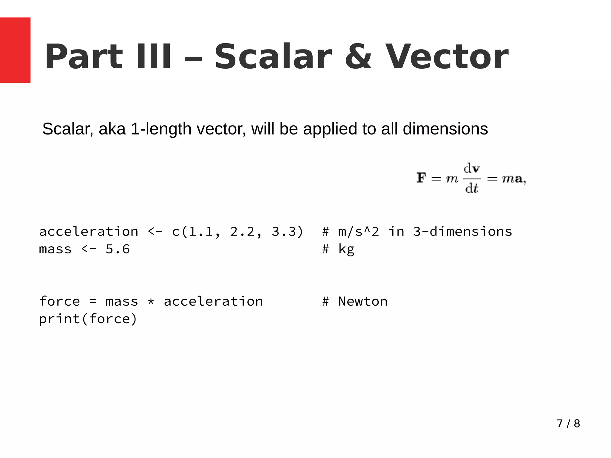 R vectorization | PPT