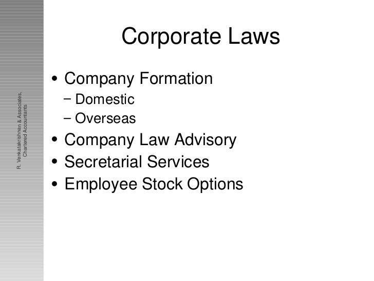 Stock options companies act 2013