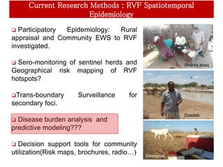 Perspectives of predictive epidemiology and early warning systems for Rift Valley fever in Garissa, Kenya