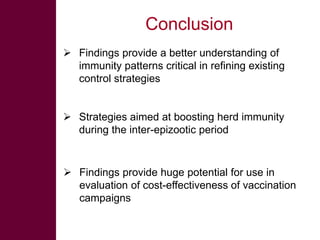 Rift Valley fever: Influence of herd immunity patterns on transmission dynamics