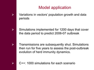 Rift Valley fever: Influence of herd immunity patterns on transmission dynamics