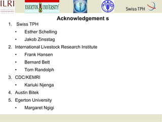Rift Valley fever in Kenyan pastoral livestock: Individual-based demographic model to analyse the impact of Rift Valley fever