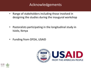 Towards the development of optimal vaccination strategies for Rift Valley fever in East Africa