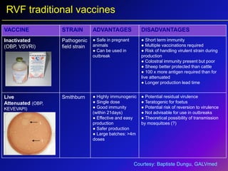 Obp Rvf Rift Valley fever virus: Diagnosis and vaccines | PDF